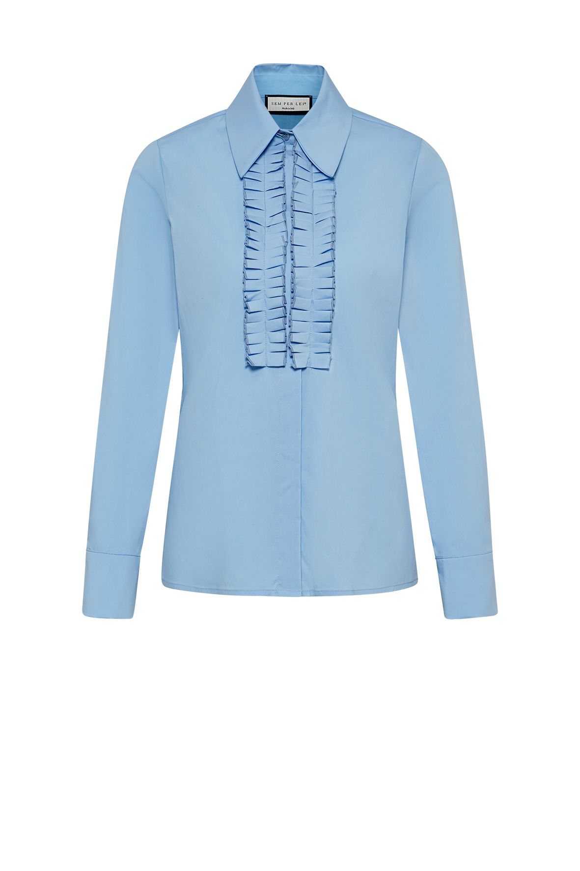 BLUSE RÜSCHE