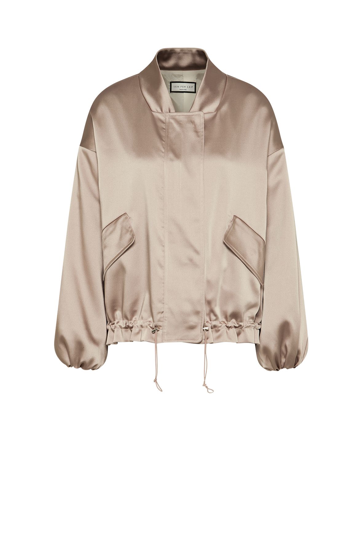 BLOUSON SATIN