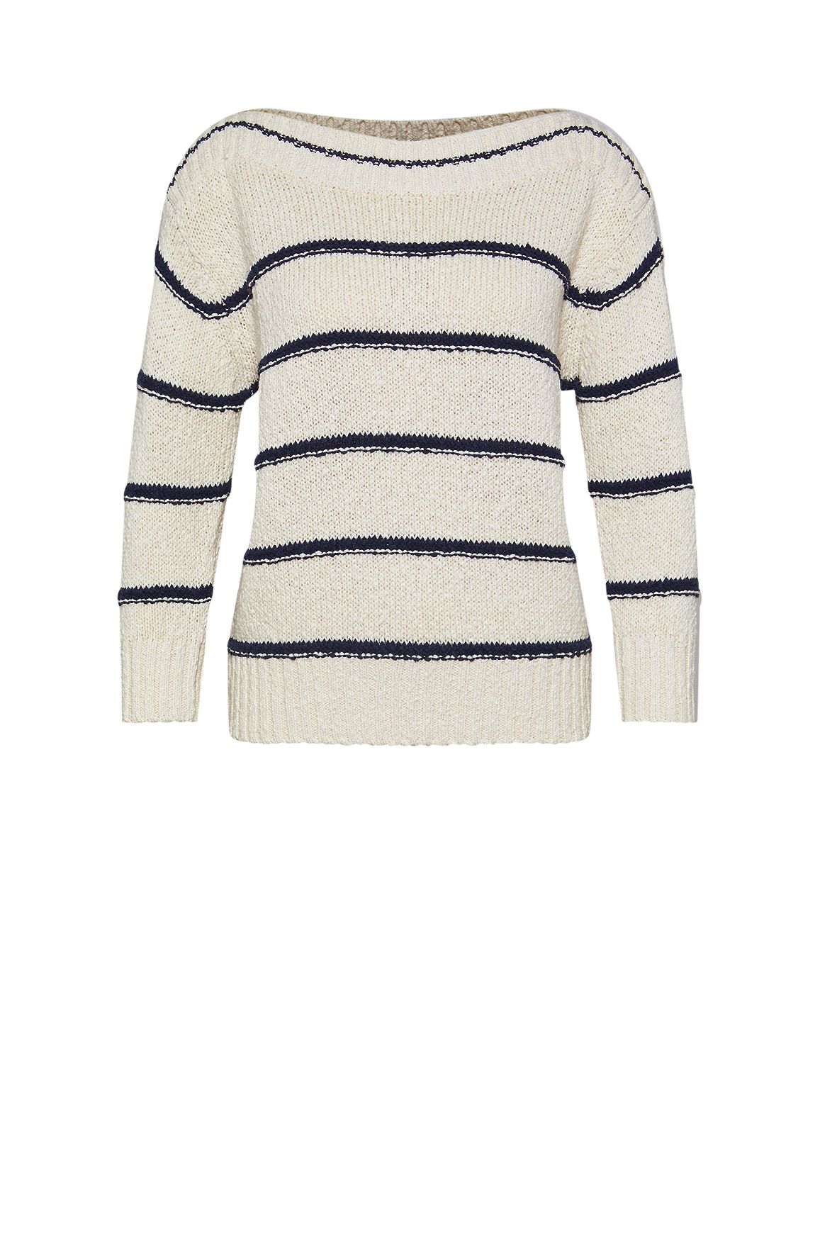 PULLI U-NECK STREIFEN