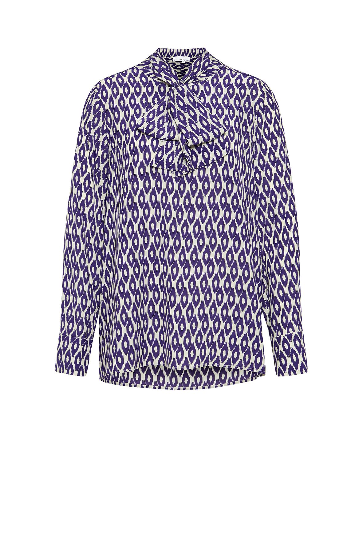 BLUSE RAUTE SCHLUPPE