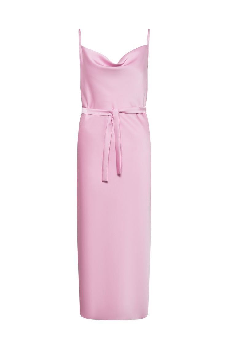 KLEID SATIN